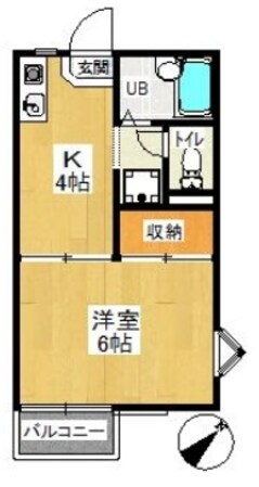 ヴェルデ新狭山の物件間取画像